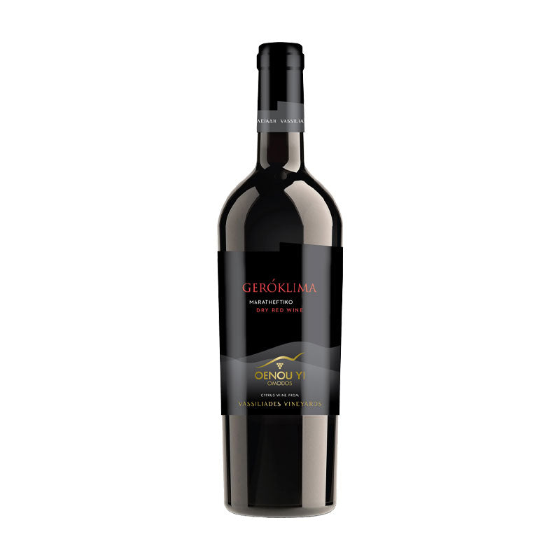 Oenou Yi Geroklima Maratheftiko Dry Red Wine 750 ml