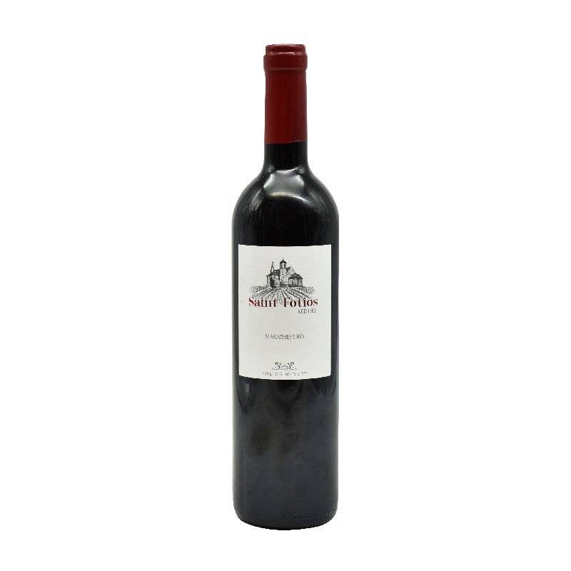 Saint Fotios Dry Red Maratheftiko Wine 750 ml
