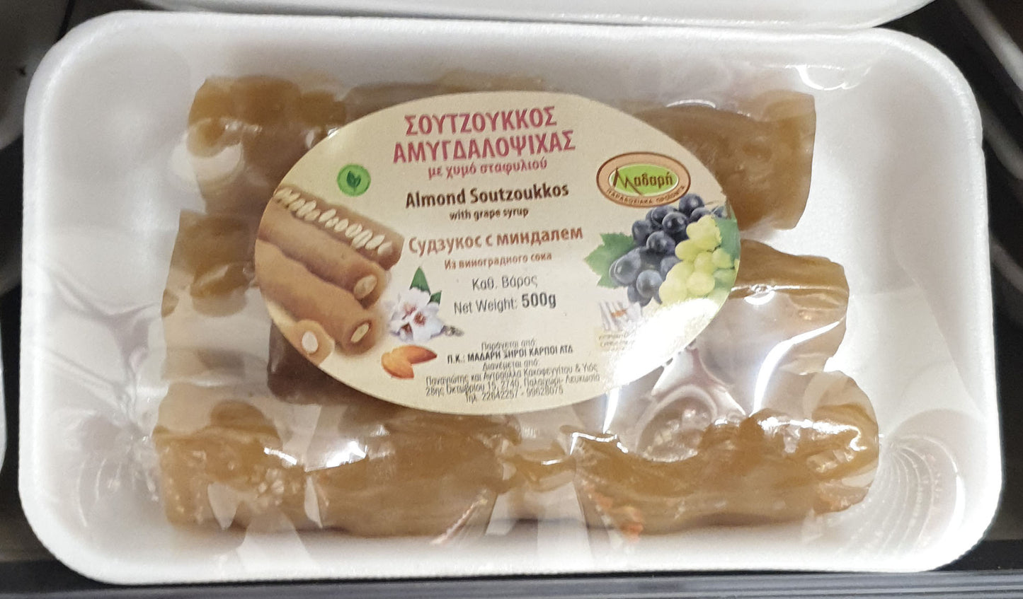 Almond Soutzoukos 500 gr
