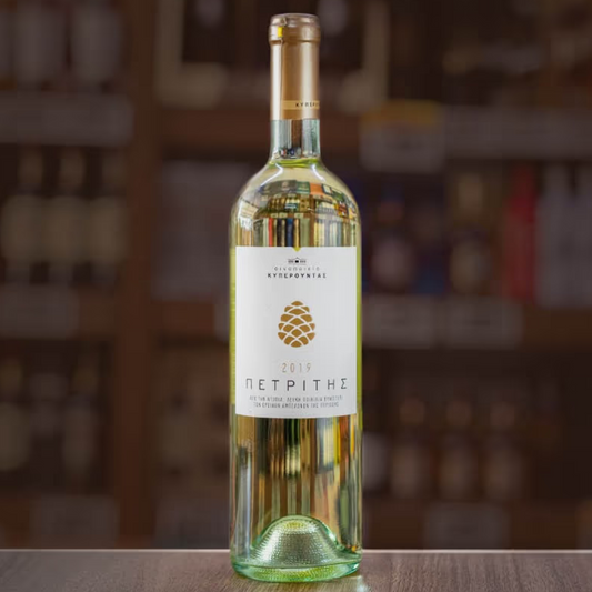 Kyperounta Petritis Xynisteri White Dry Wine 750ml