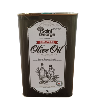 Agios Georgios Olive Oil - Saint George Olive Oil Cyprus 3 litres