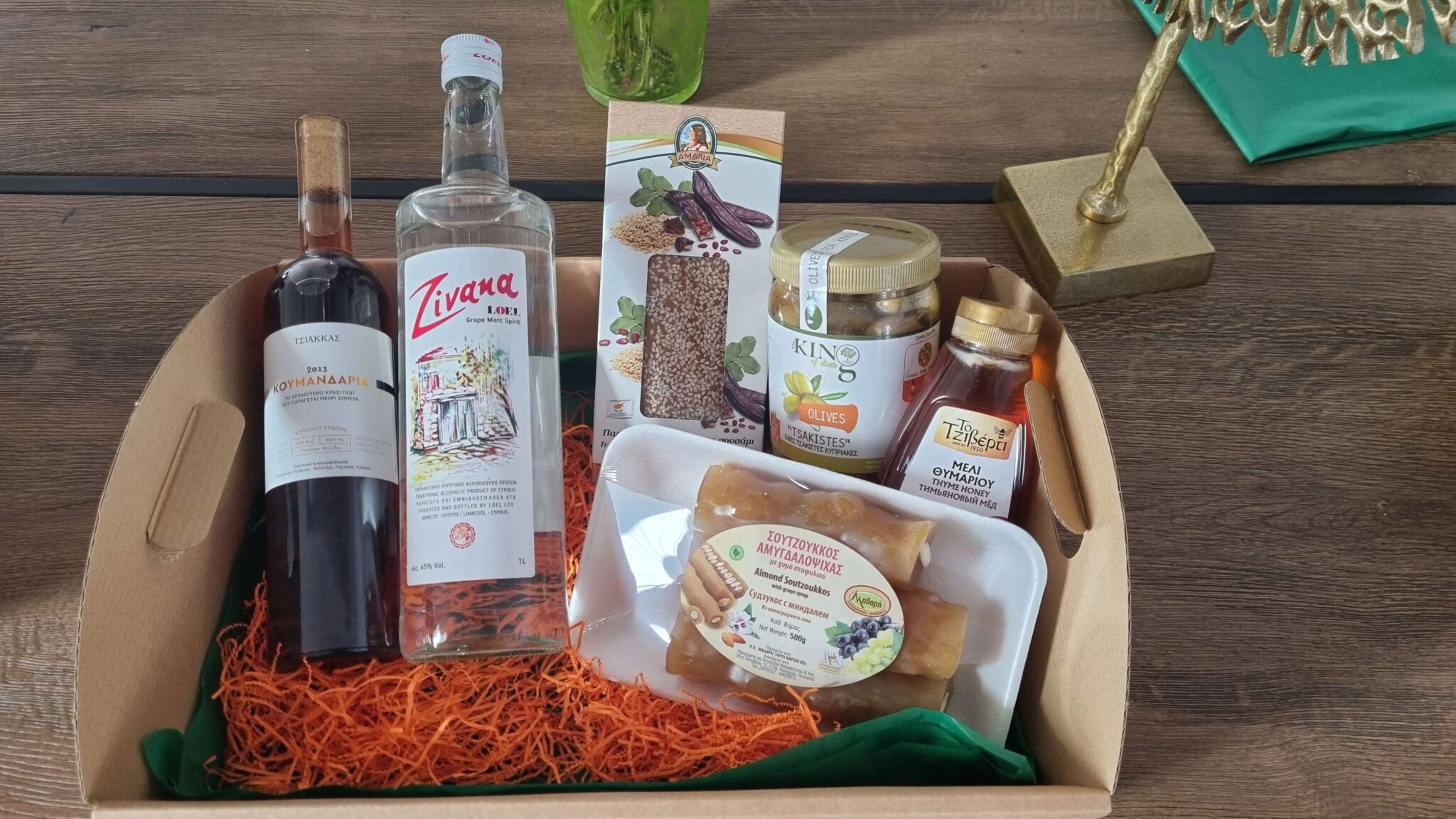 Cypriot traditional products gift box – Taste from Cyprus