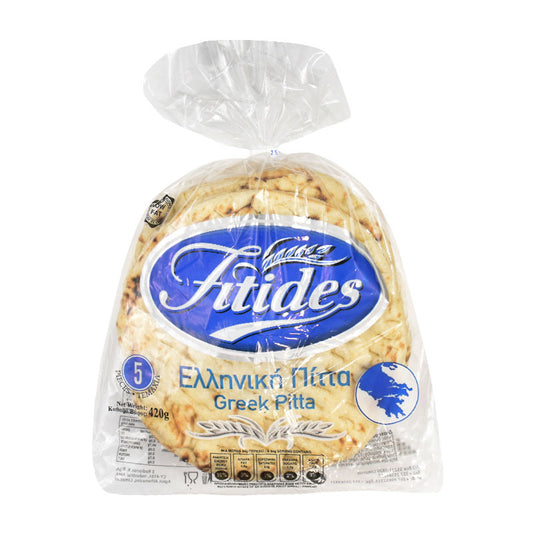 Fitides 5 Large Greek Pitta Bread 420 g