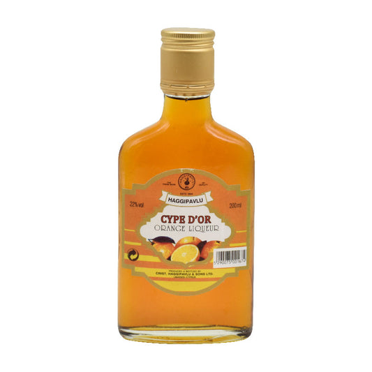 Haggipavlu Cype D’Or Orange Liqueur 200 ml from Cyprus