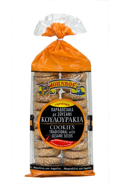 Johnsof Cookies Traditional With Sesame Seeds 250 g