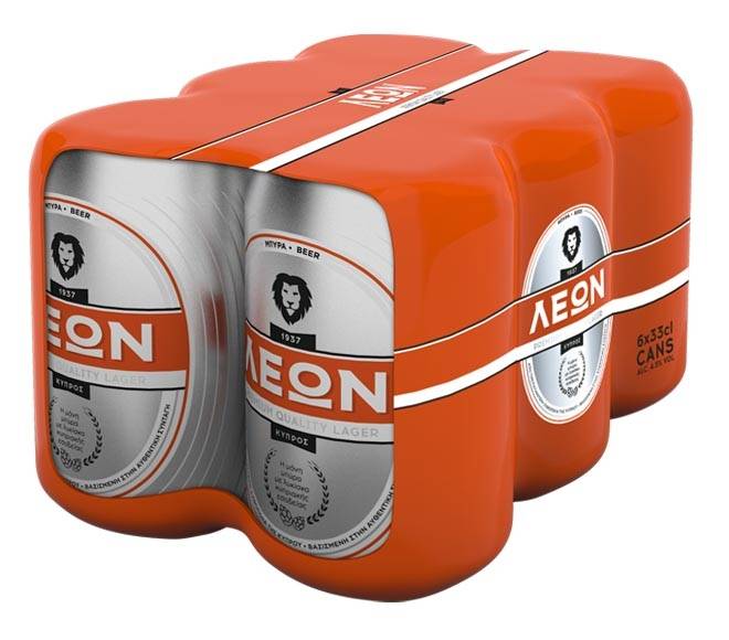 LEON beer 6x330ml brewed in Cyprus