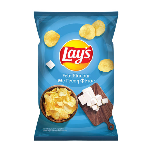 Potato Chips with Greek Feta Cheese Flavour 45 g