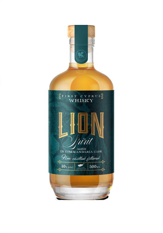 Cyprus Made Whisky - Lion Spirit Whisky LionSpirit Commandaria Cask
