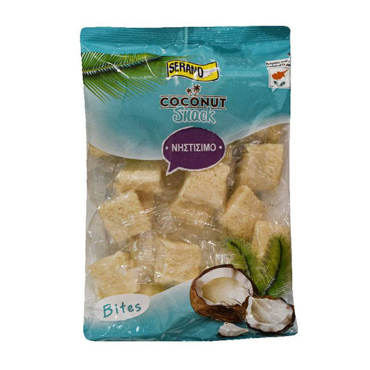 Serano White Coconut Squares 250 g