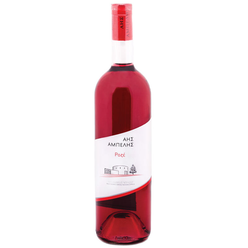 Aes Ambelis Rose Wine from Cyprus - 750 ml