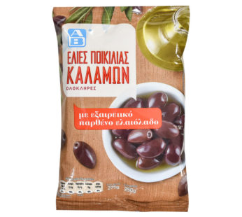 Οlives Variety of Kalamon with Extra Virgin Olive Oil 250 g