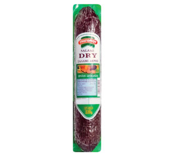 Gregoriou Dry Salami 220 g from Cyprus