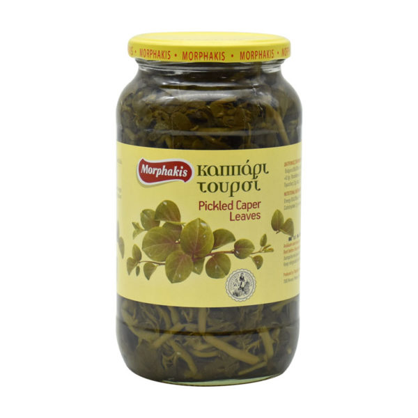 Morphakis Pickled Caper Leaves 1 kg buy from cyprus