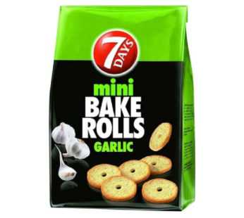 7Days Mini Bake Rolls Garlic Flavour 80 g