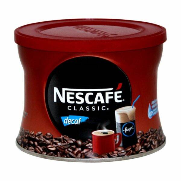 Nescafe Classic Decaf Instant Coffee 100 g for greek frappe from greece